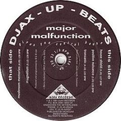 Major Malfunction - Gives You Central House - Djax Up Beats