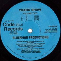 Blue Moon Productions - Track Show Volume 2 - Code Blue