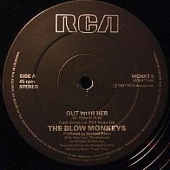 Blow Monkeys - Out With Her - RCA