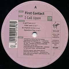 First Contact - I Call Upon - Virgin
