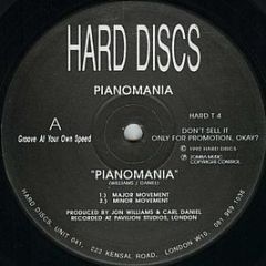 Pianomania - Pianomania - Hard Discs
