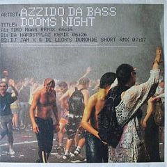 Azzido Da Bass - Dooms Night - Club Tools