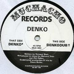 Denko - Denko - Muchacho Records