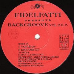 Fidelfatti - Back Groove Vol 2 EP - Discomagic