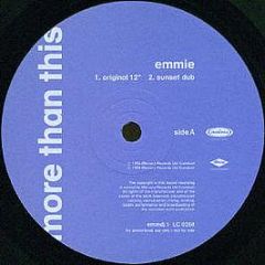 Emmie - More Than This - Manifesto