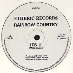 Rainbow Country - Its U - Etheric Records