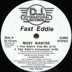 Fast Eddie - Most Wanted - D.J. International Records