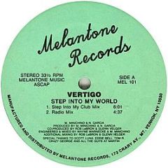 Vertigo - Step Into My World - Melantone Records
