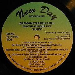 Grandmaster Melle Mel & The Furious Five - Piano - New Day Records
