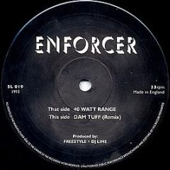 Enforcer - 40 Watt Range - Awesome Records