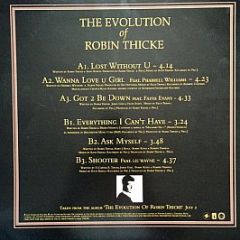 Robin Thicke - The Evolution Of Robin Thicke (Sampler) - Interscope