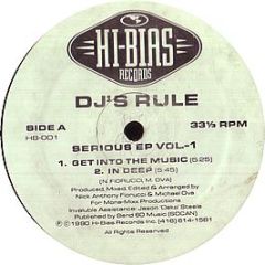 DJ's Rule - Serious EP Vol.-1 - Hi-Bias Records