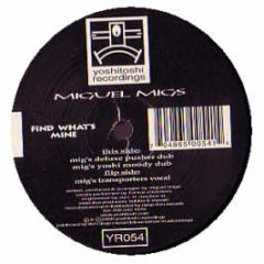 Miguel Migs - Find What's Mine - Yoshitoshi