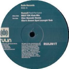 Russell - Fool For Love - Rulin
