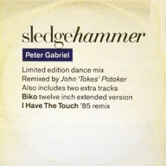 Peter Gabriel - Sledgehammer - Charisma