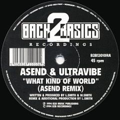 Asend & Ultravibe - What Kind Of World (Remix) - Back2Basics