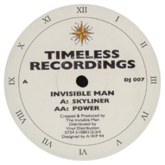 Invisible Man - Skyliner - Timeless Rec
