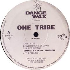 One Tribe - Get Hype - Dance Wax