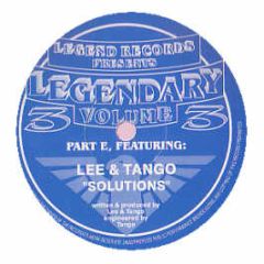 Lee & Tango - Solutions - Legend Records