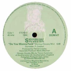 Sylvester - Do You Wanna Funk / Menergy - Domino Records