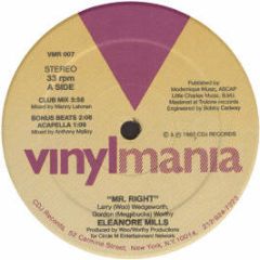 Eleanor Mills - Mr Right - Vinyl Mania