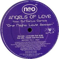 Angels Of Love Feat DJ Carlo C - One Night Love Affair - NEO