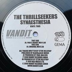 The Thrillseekers - Synaesthesia (Vinyl 2) - Vandit