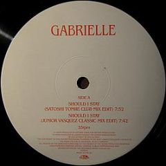 Gabrielle - Should I Stay - Go Beat