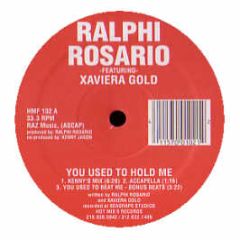 Ralphi Rosario - You Used To Hold Me - Hot Mix 5