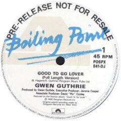Gwen Guthrie - Good To Go Lover/Outside In Rain - Boiling Point
