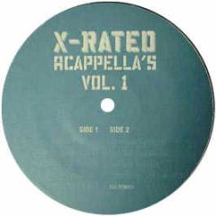 X-Rated Acappella's - Volume 1 - RER