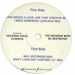 Dennis Edwards - Don't Look Any Further (12" Remix) - Hacienda Vocal EP 1