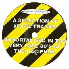 Cut The Q - Who Needs A Love Like That (Groove Rmx) - Hacienda Vocal EP 1