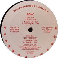 Soho - Hot Music / Give It Up - United Sounds