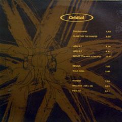 Orbital - Orbital 2 (Brown Album) - Internal