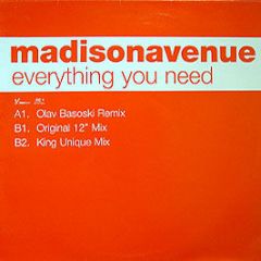 Madison Avenue - Everything You Need - Vc Recordings