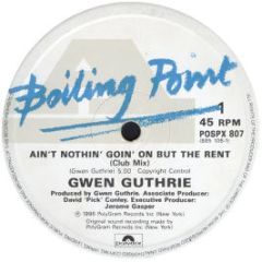 Gwen Guthrie - Ain't Nothin' Goin' On But The Rent - Boiling Point