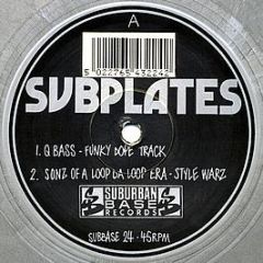 Subplates (Silver Vinyl) - Volume 1 (Limited Edition Silver Vinyl) - Suburban Base