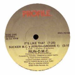 Run Dmc - It's Like That / Sucker MC's - Profile