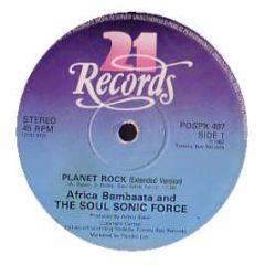 Afrika Bambaataa & Soulsonic Force - Planet Rock - 21 Records, Polydor