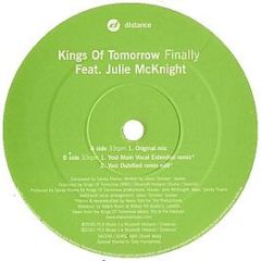 Kings Of Tomorrow - Finally - Distance