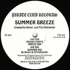 Bonny & DJ Highlander - Summer Breeze (Mickey Finn Rmx) - Pirate Club Rec