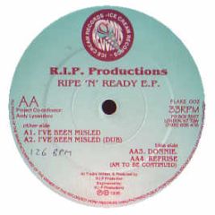 Rip Productions - Ripe 'N' Ready EP - Ice Cream