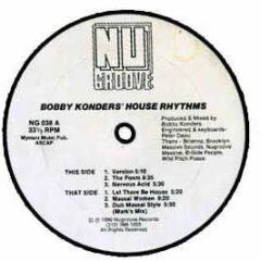 Bobby Konders - House Rhythms EP (6 Tracks) - Nu Groove