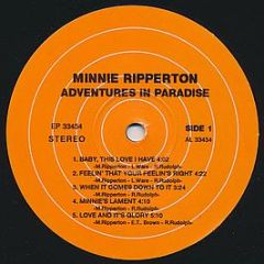 Minnie Ripperton - Adventures In Paradise - Soul Legends