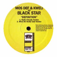 Black Star (Mos Def & Kweli) - Definition / Twice Inna Lifetime - Rawkus