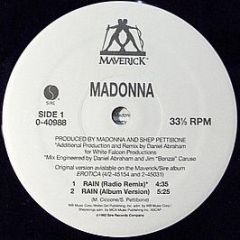 Madonna - Rain - Maverick