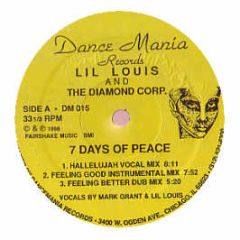 Lil Louis - 7 Days Of Peace / War Games - Dance Mania