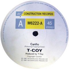 T Coy - Carino / Regret - Deconstruction