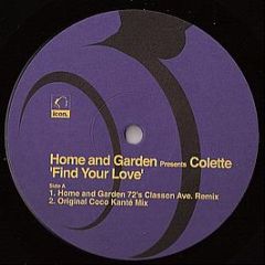 Home & Garden - Find You Love - Icon Recordings